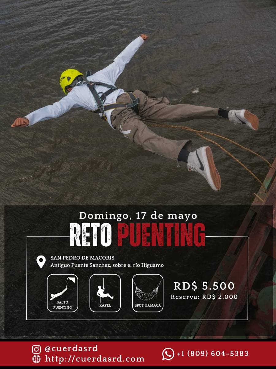 RETO PUENTING - Tours en República Dominicana - Descubre RD - Imagen 3