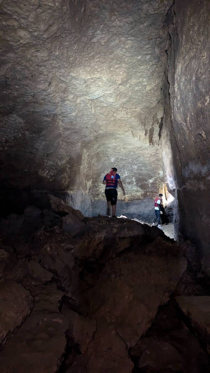 Wild Escape. Caving, subterranean river & waterfall
